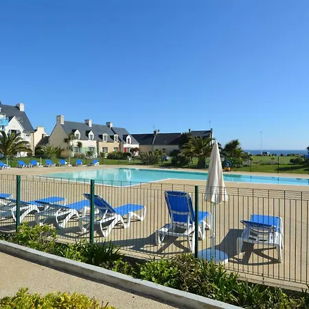 A L Ocean - Grand T4 Vue Grand Balcon Confort - Wifi Et Parking Gratuits - Piscine A Environ 25 M - Centre Ville, Tous Commerces, Marche, Et Port A 10 Minutes A Pied En Longeant La Apartman Guilvinec